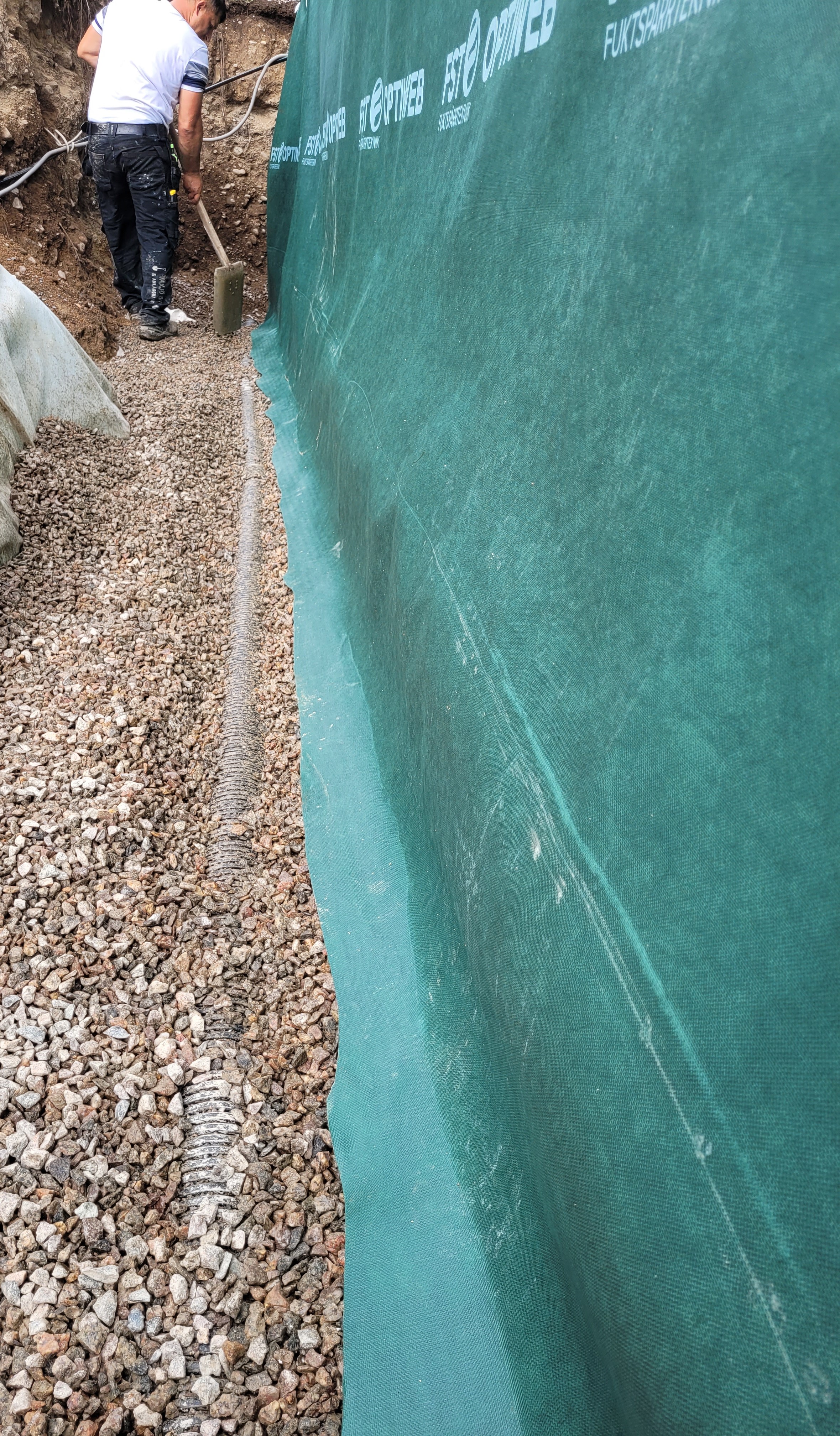 dränering i Växjö